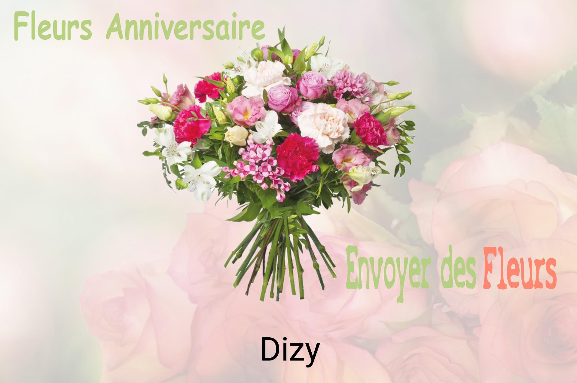Bouquet de fleurs d’anniversaire livré à Dizy
